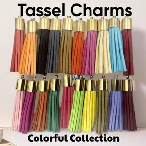 Tassel Bag Charms Key Chain Charm 5 Piece Set